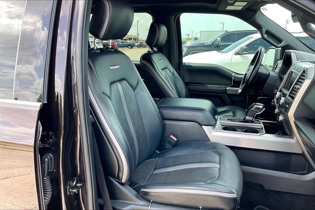 Used 2018 Shadow Black Ford Platinum image 30