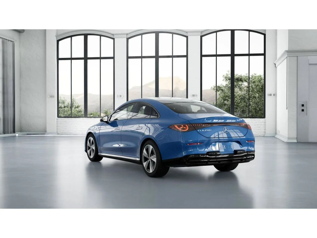New 2027 Sky Blue Metallic Mercedes-Benz CLA 250+ image 28