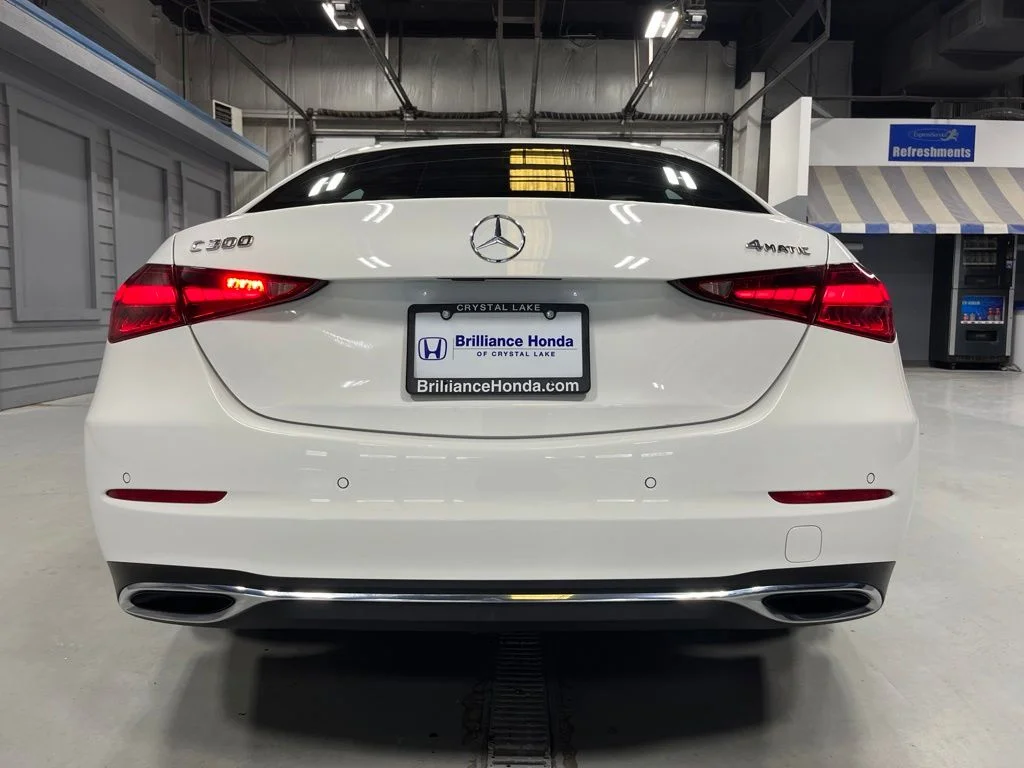 Used 2025 Polar White Mercedes-Benz C 300 image 6
