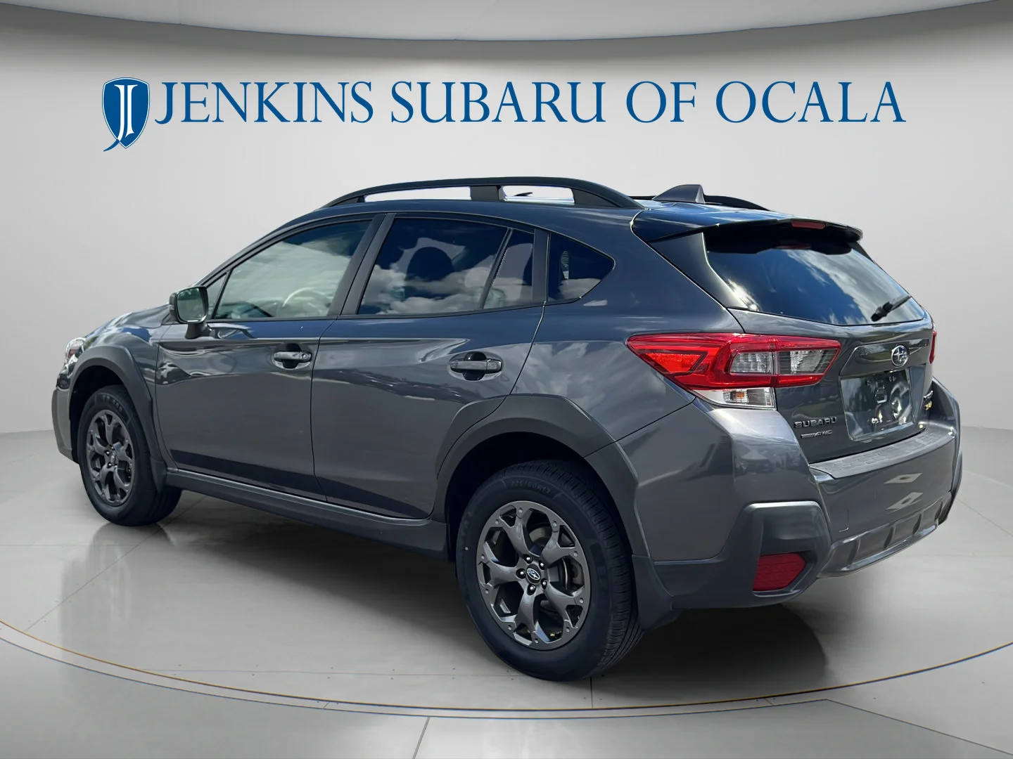 Used 2021 Magnetite Gray Metallic Subaru Sport image 5