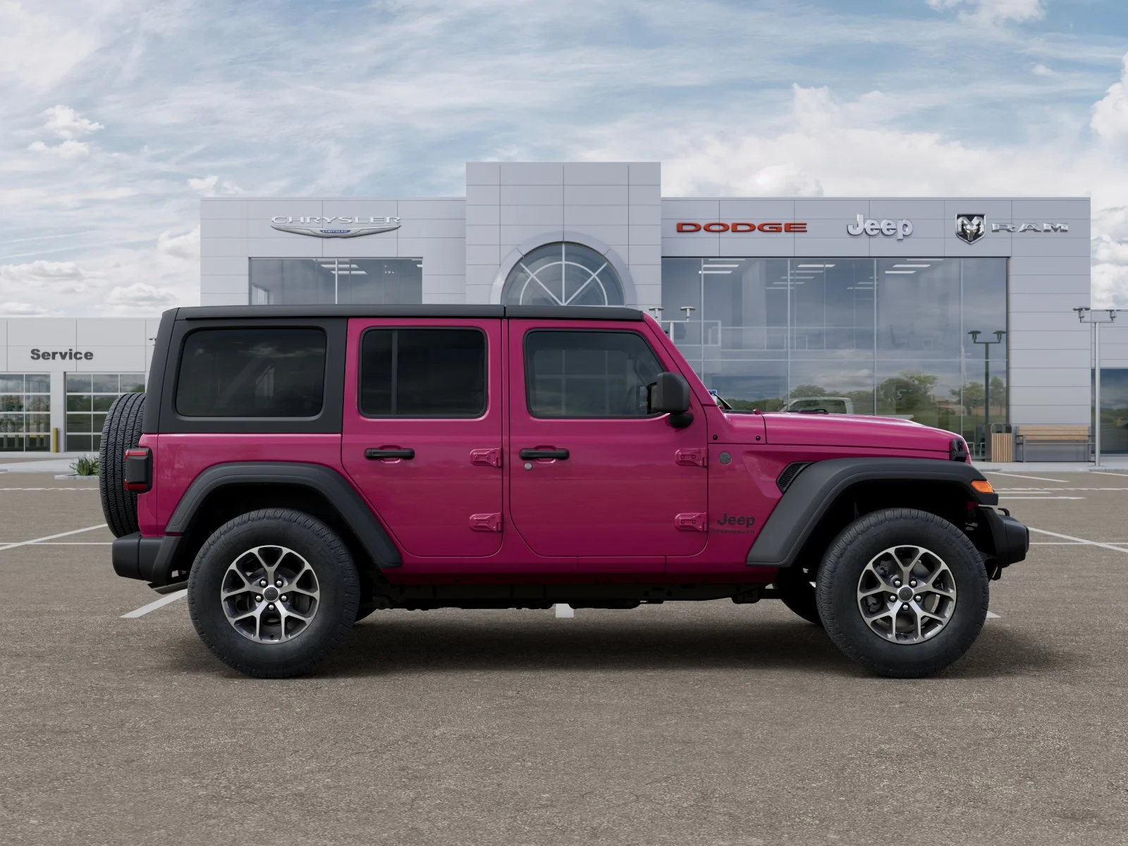 New 2026 Tuscadero Pearl-Coat Exterior Paint Jeep Sport S image 21