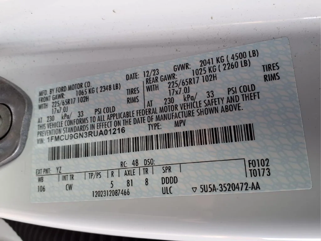 Used 2024 White Ford Active image 23