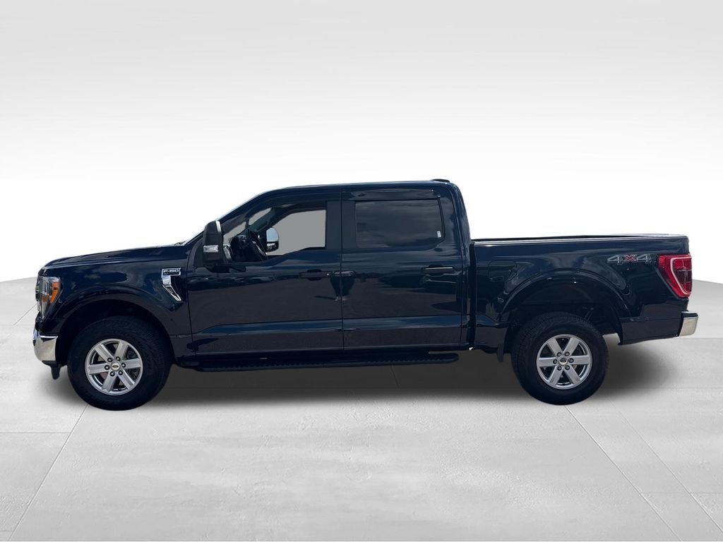 Used 2022 Blue Ford XLT image 2