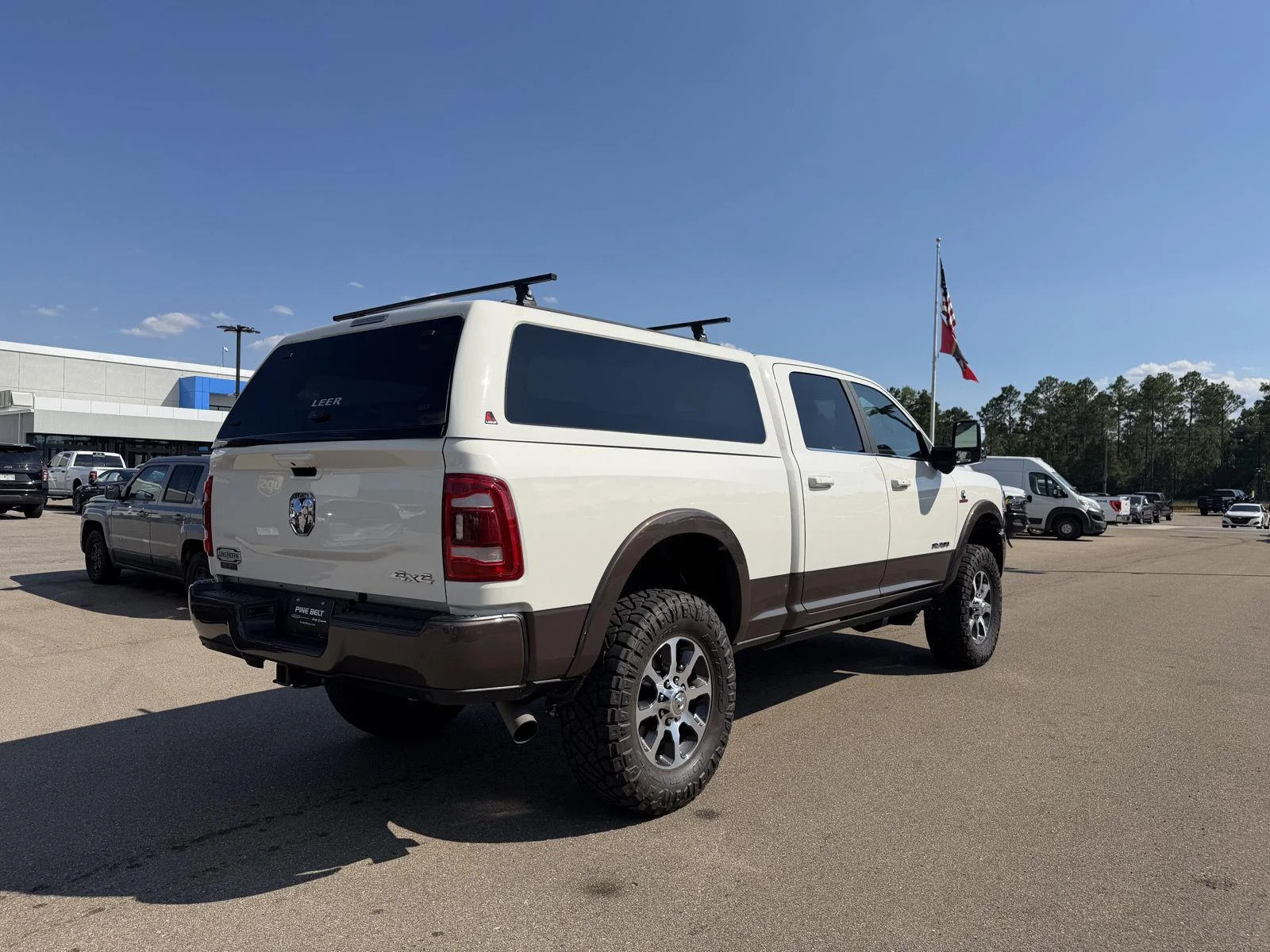 Used 2023 Pearl White Ram Longhorn image 6