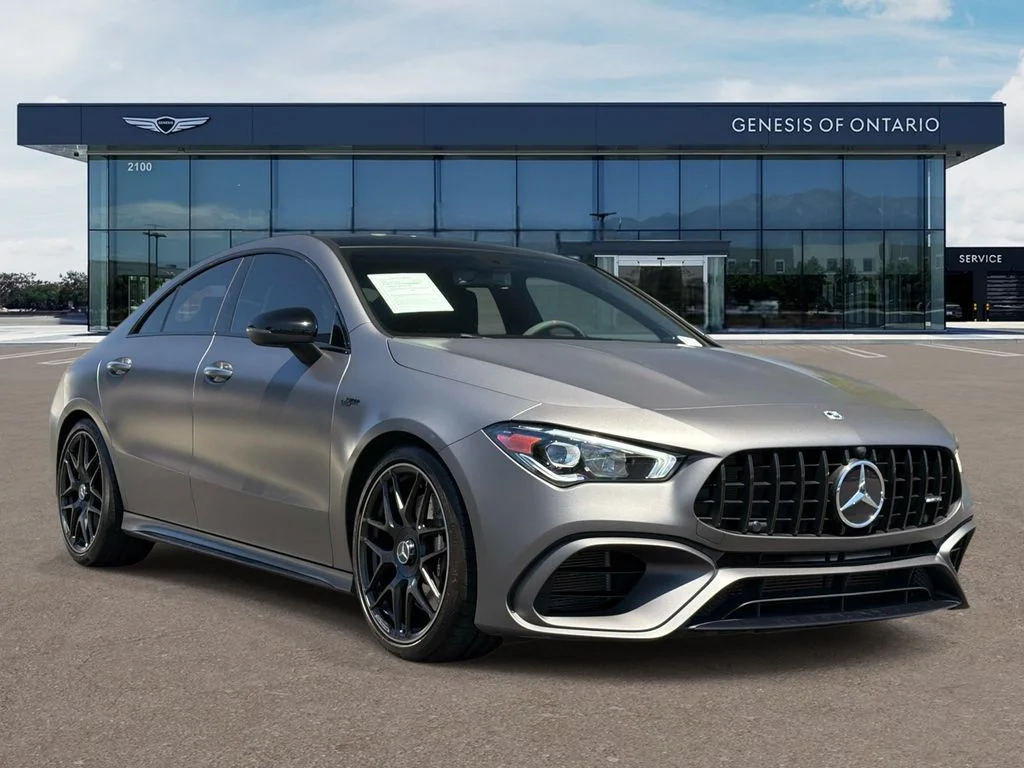 Used 2022 Gray Mercedes-Benz CLA 45 AMG® image 1