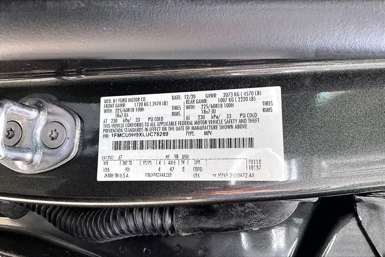 Used 2020 Gray Ford SEL image 16