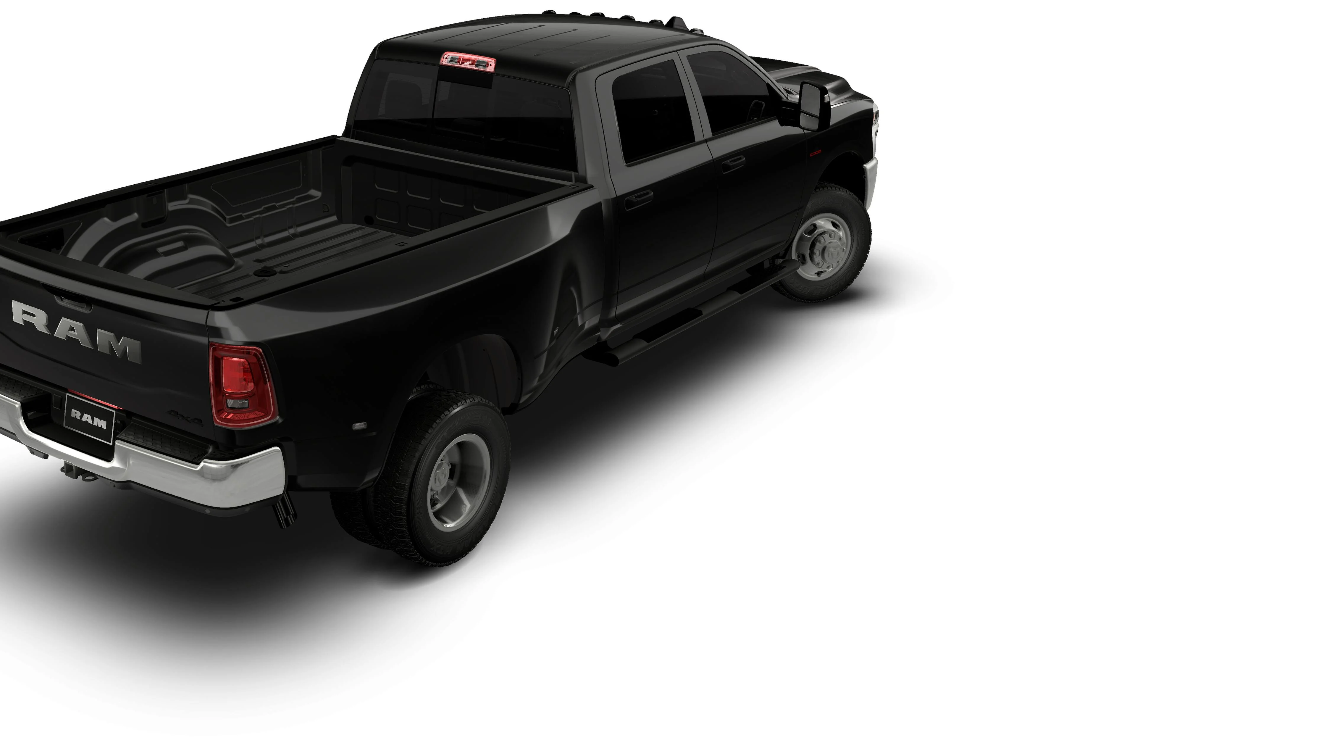 New 2026 Diamond Black Crystal Pearl-Coat Exterior Paint RAM TRADESMAN image 14