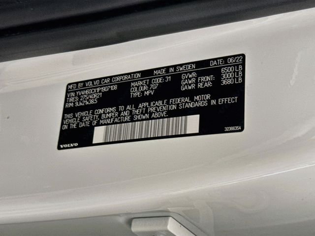 Used 2023 Crystal White Metallic Volvo Ultimate image 33
