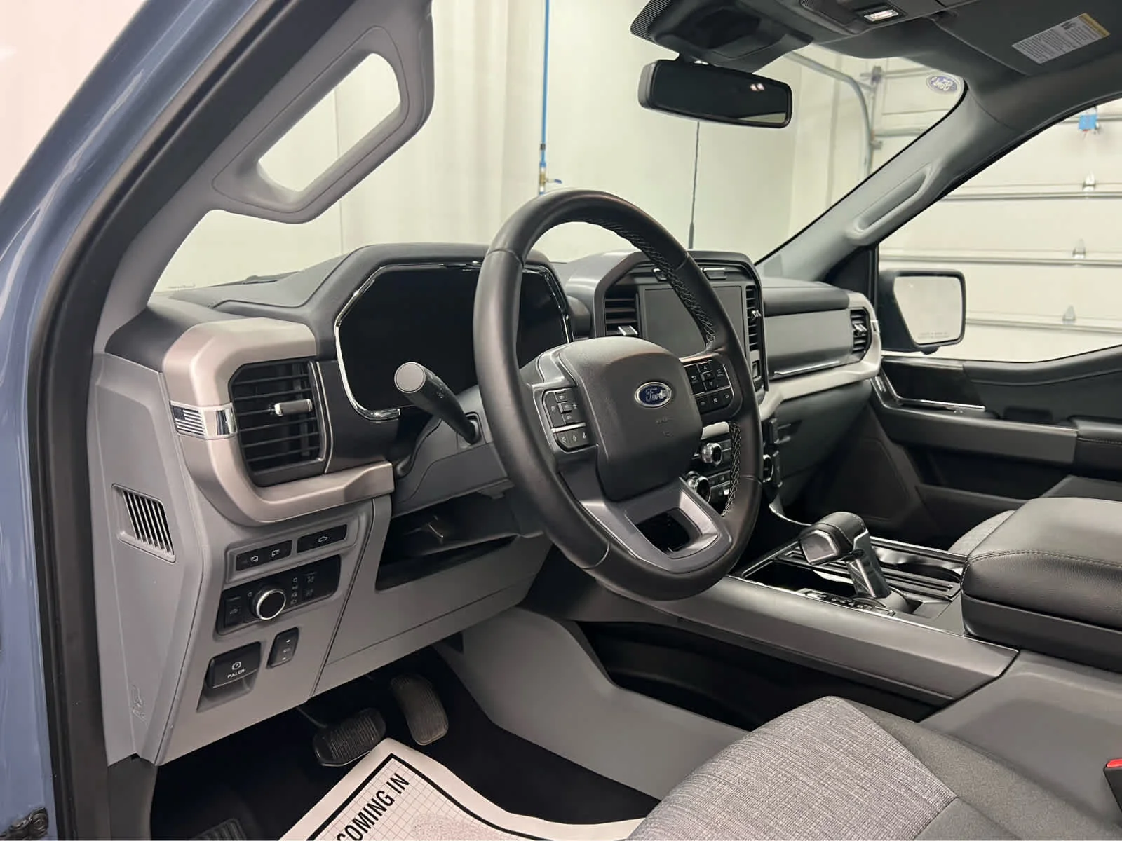 Used 2023 Azure Gray Metallic Tri-Coat Ford XLT image 11