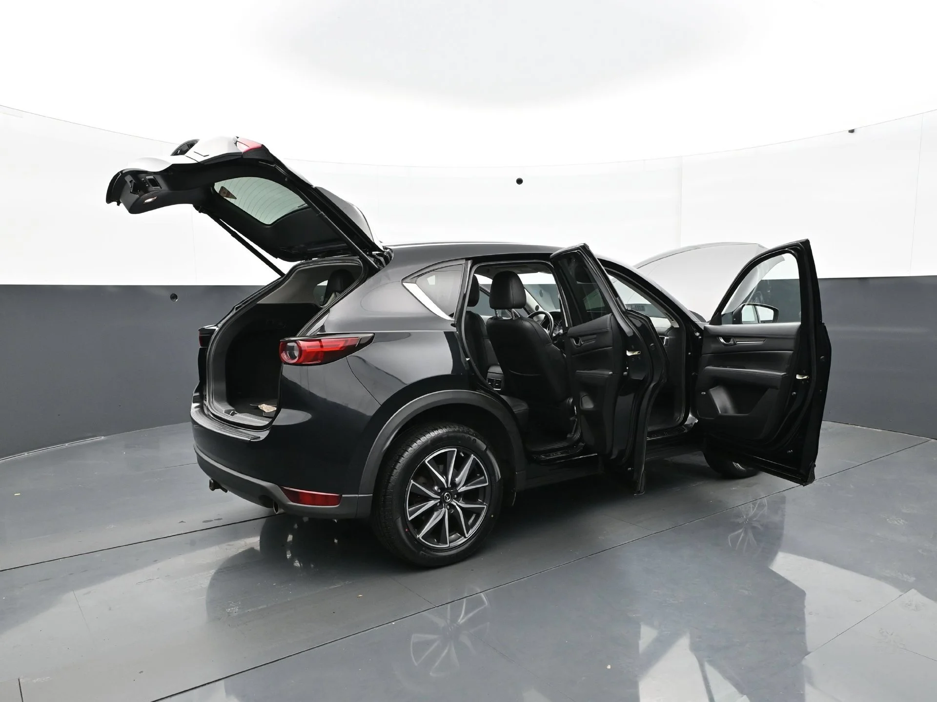 Used 2017 Jet Black Mica Mazda Grand Touring image 41