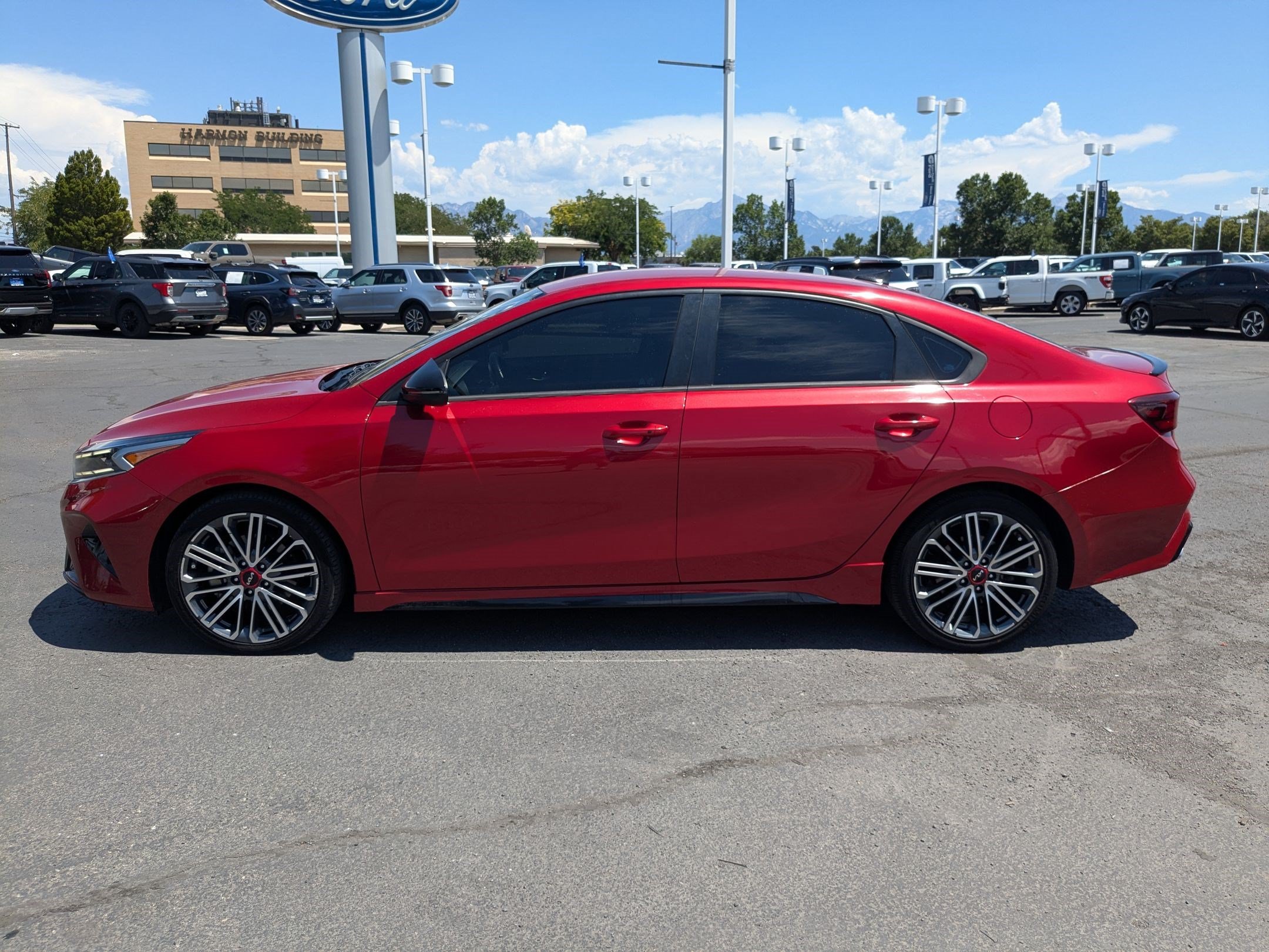 Used 2023 Currant Red Kia GT image 7