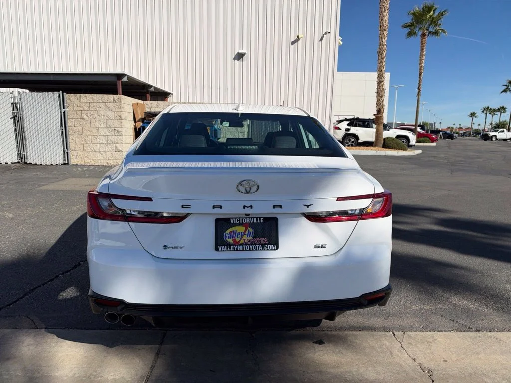 Used 2025 White Toyota SE image 7