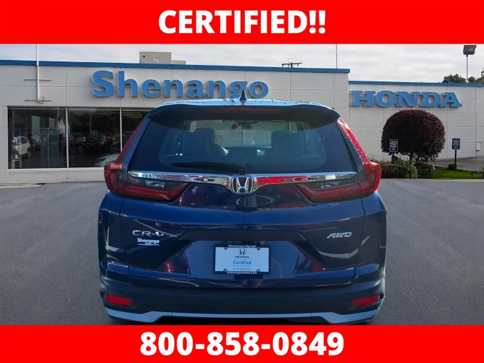 Certified Used 2020 Blue Honda LX image 4