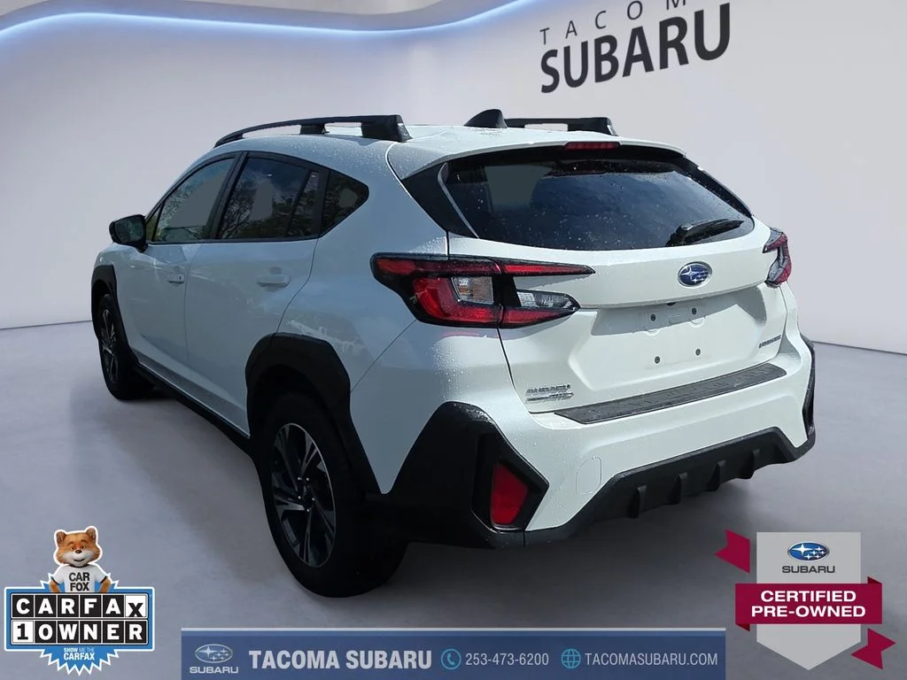 Certified Used 2025 White Subaru Premium image 3
