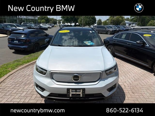 Used 2021 Volvo XC40 Recharge with VIN YV4ED3UR3M2455856 for sale in Hartford, CT