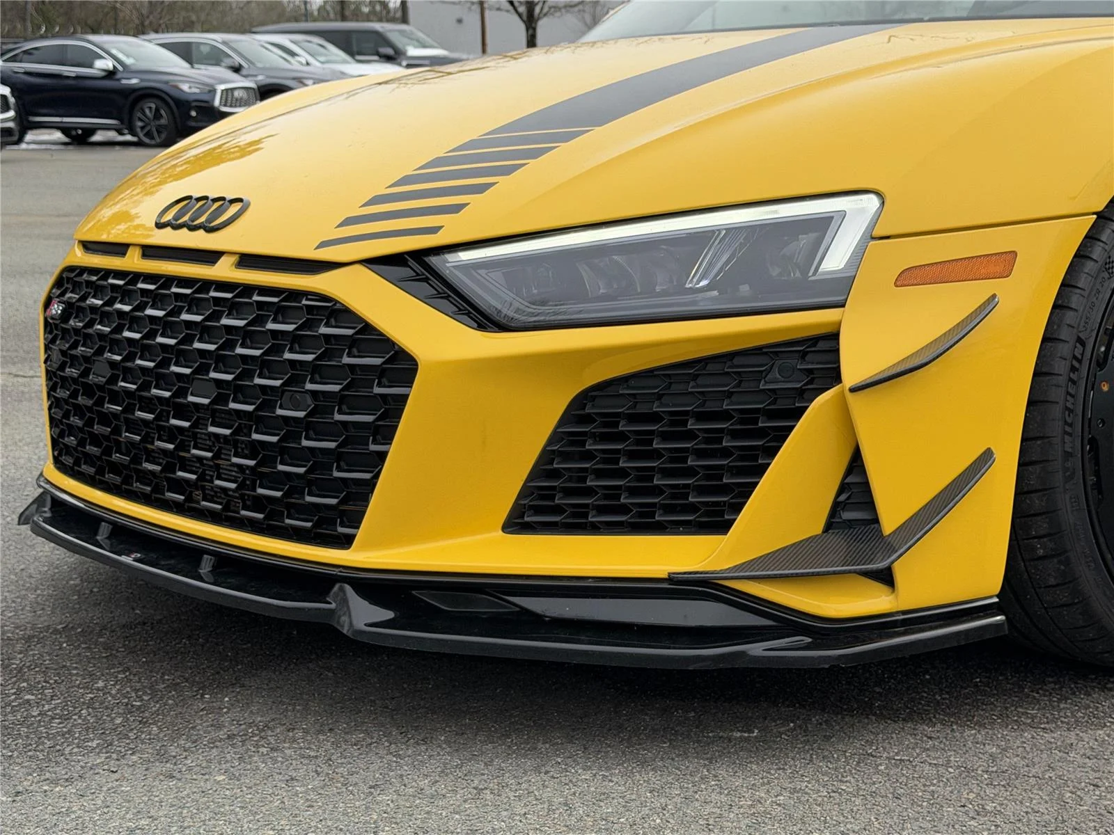 Used 2023 Vegas Yellow Audi V10 performance image 28