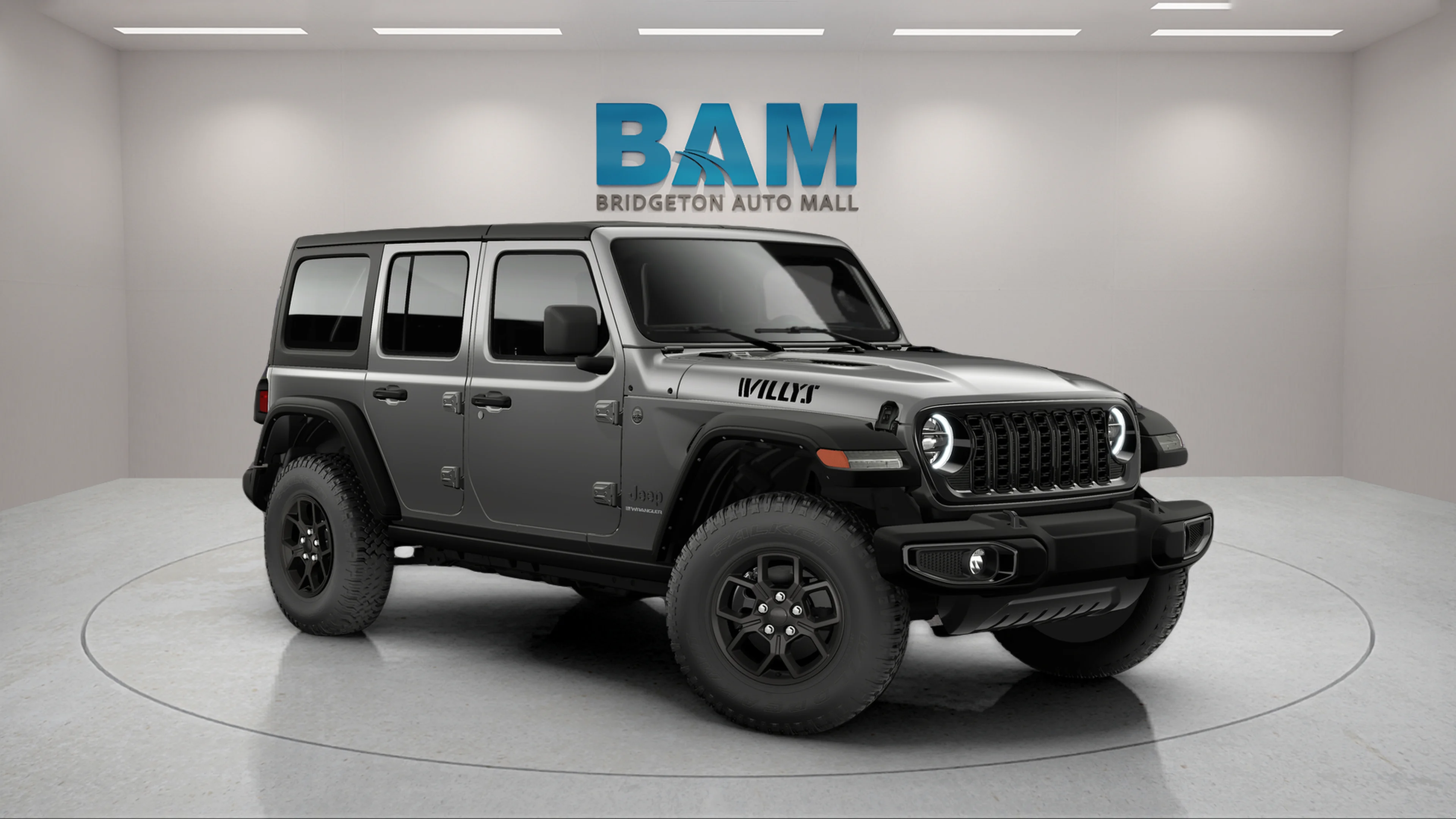 New 2026 Granite Crystal Metallic Clear-Coat Exterior Paint Jeep Willys image 1