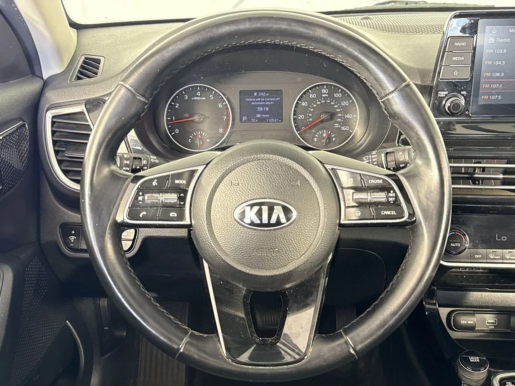 Used 2021 Blue Kia EX image 17