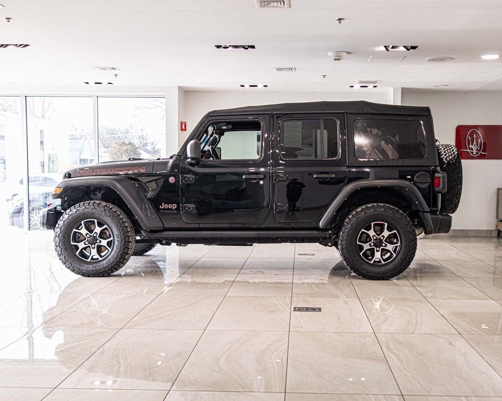Used 2021 Black Jeep Unlimited Rubicon image 7