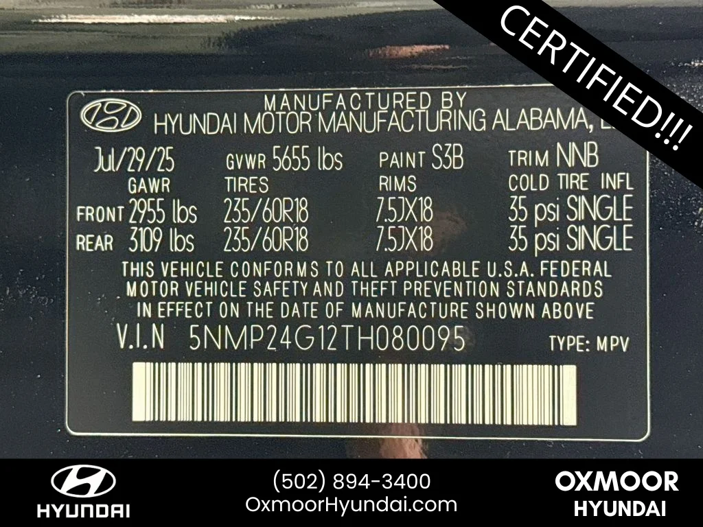 Used 2026 Phantom Black Hyundai SEL image 34