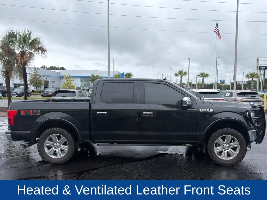Used 2018 Black Ford Lariat image 2