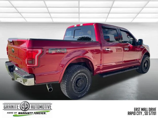 Used 2017 Red Ford Lariat image 5