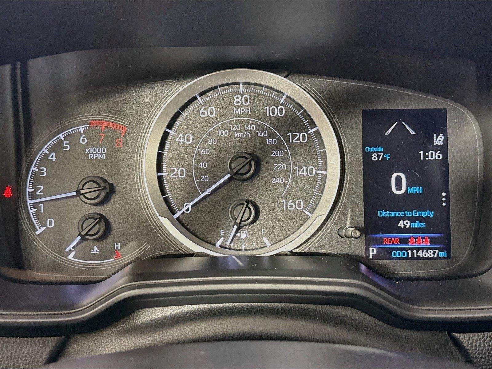 Used 2020 Celestite Gray Metallic Toyota LE image 18