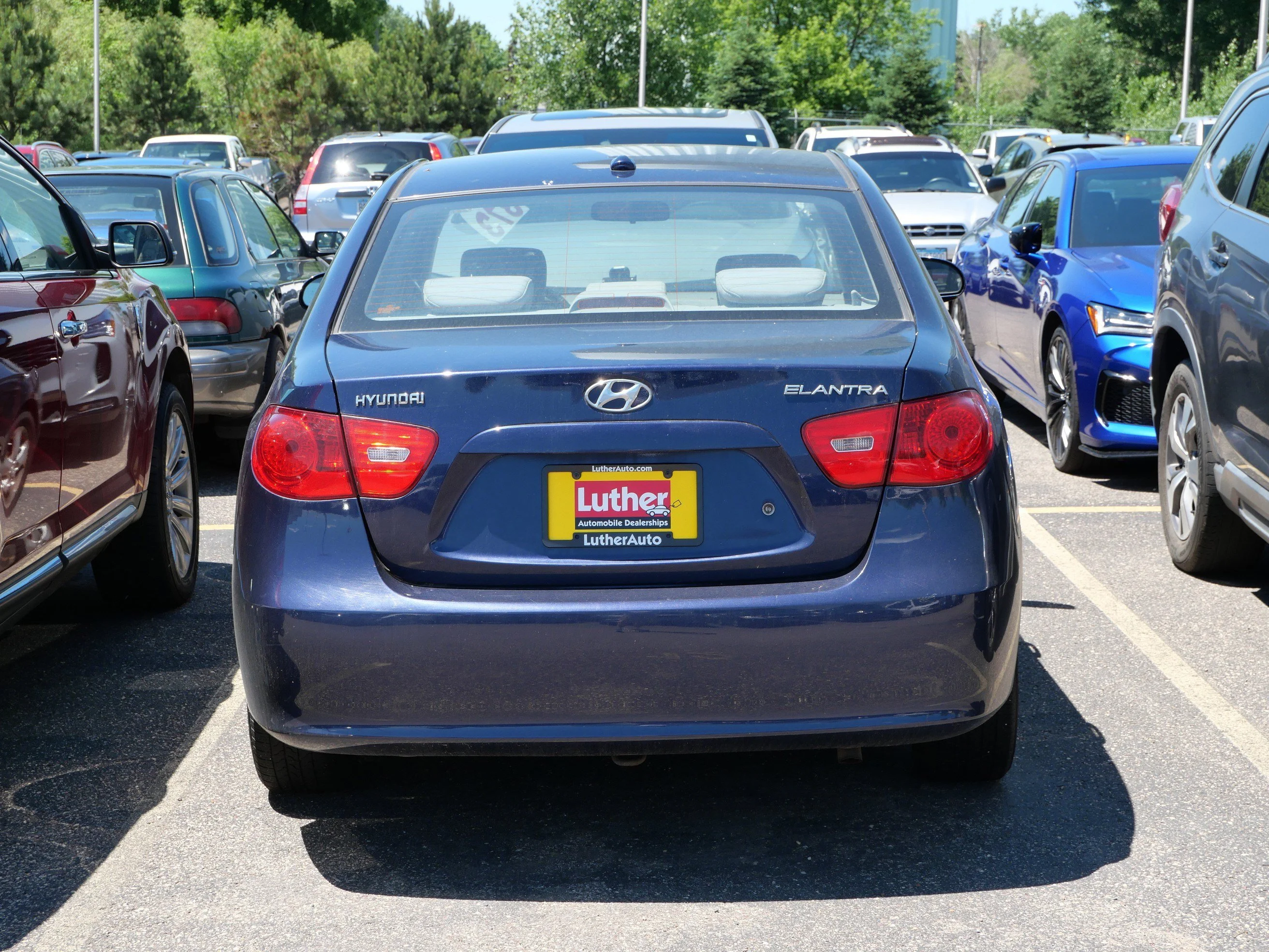 Used 2008 Blue Hyundai SE image 4