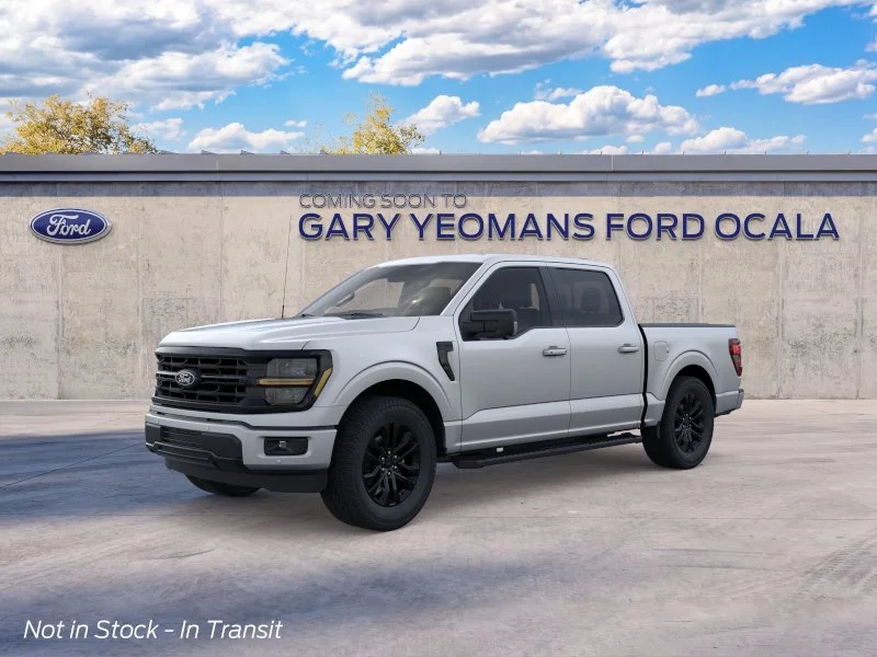 New 2026 Iconic Silver Metallic Ford XLT image 1