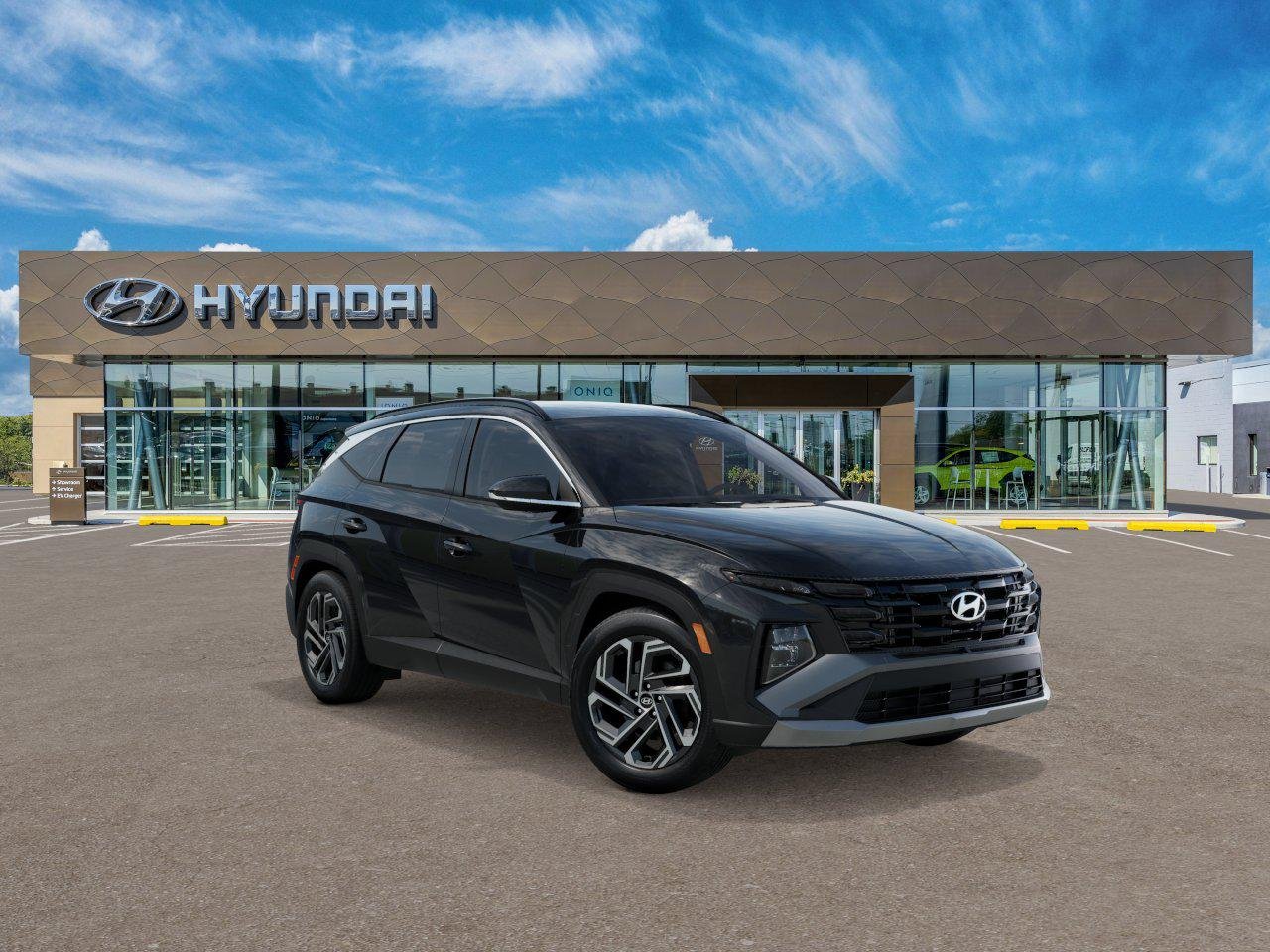 New 2026 Phantom Black Hyundai SEL Plus AWD image 2