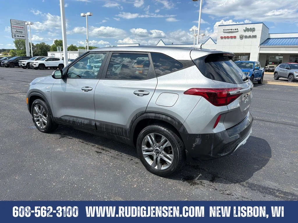 Used 2021 Gray Kia LX image 3