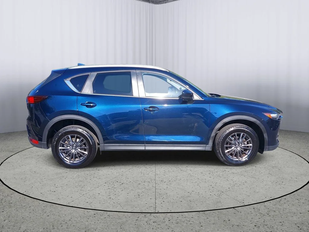 Used 2021 Blue Mazda Touring image 2