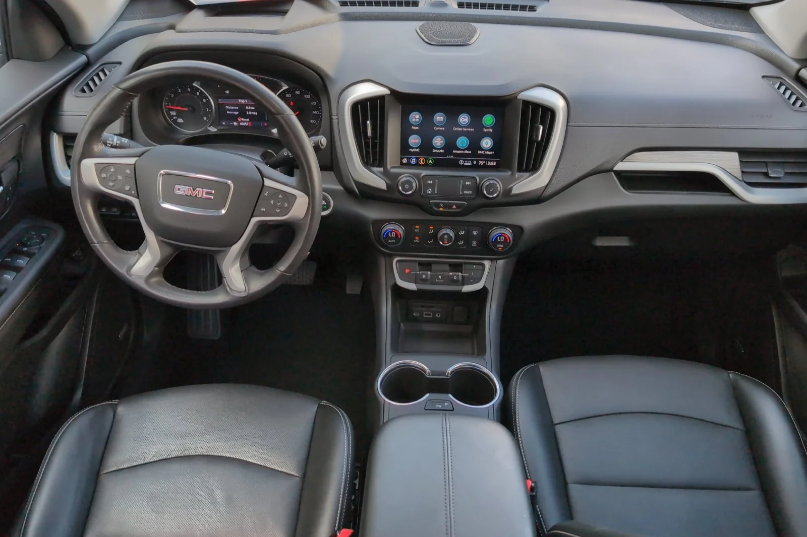 Used 2022 SUMMIT WHITE GMC SLT image 14