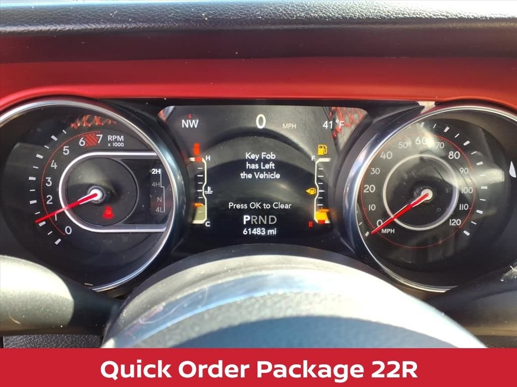 Used 2021 Sarge Green Clearcoat Jeep Unlimited Rubicon w/cold weather pkg, safety group & hard top image 16
