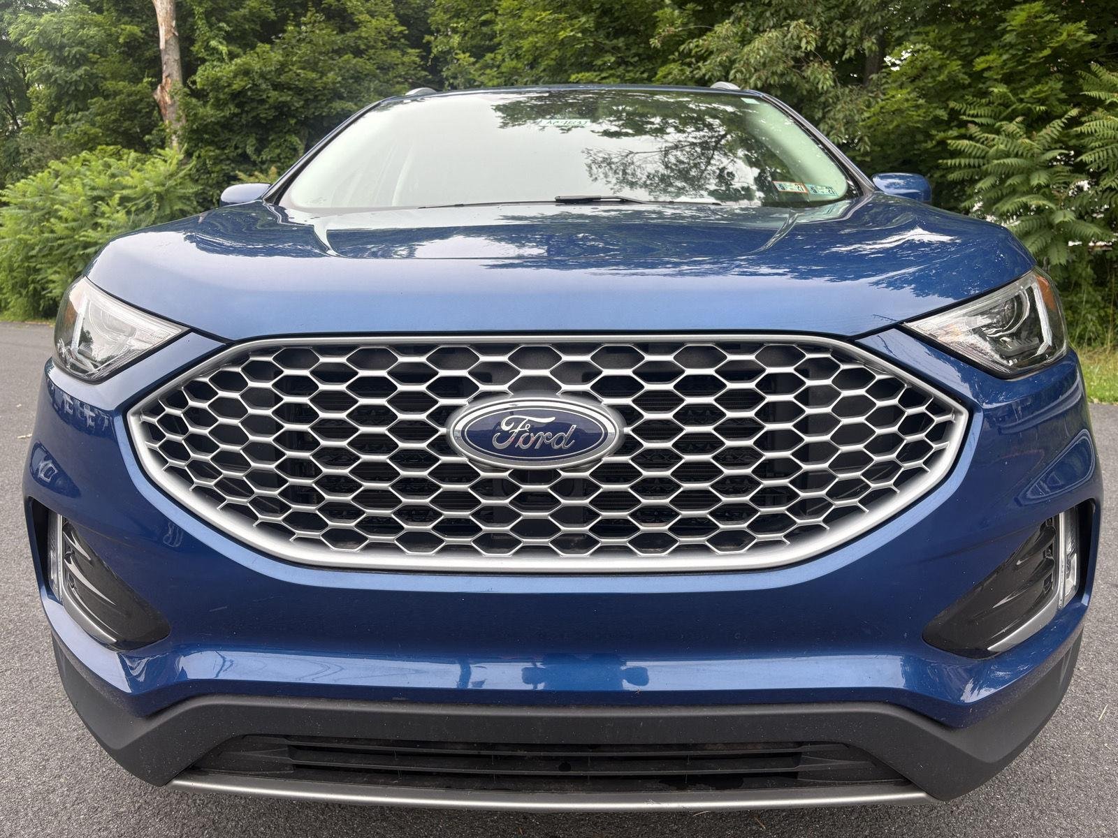Used 2023 Atlas Blue Metallic FORD TRUCK SEL image 8