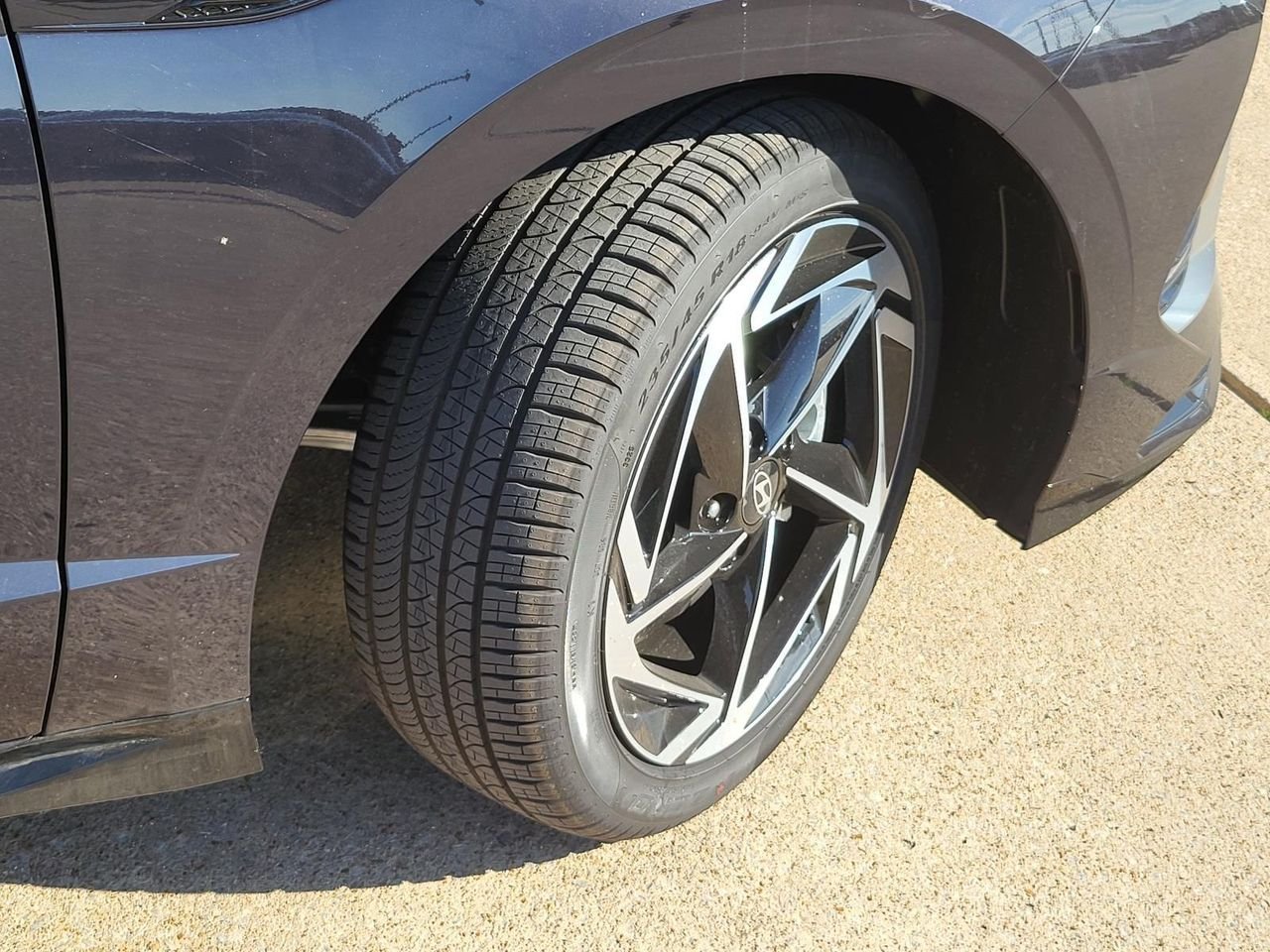 New 2026 Carbon Blue Hyundai SEL Sport image 6