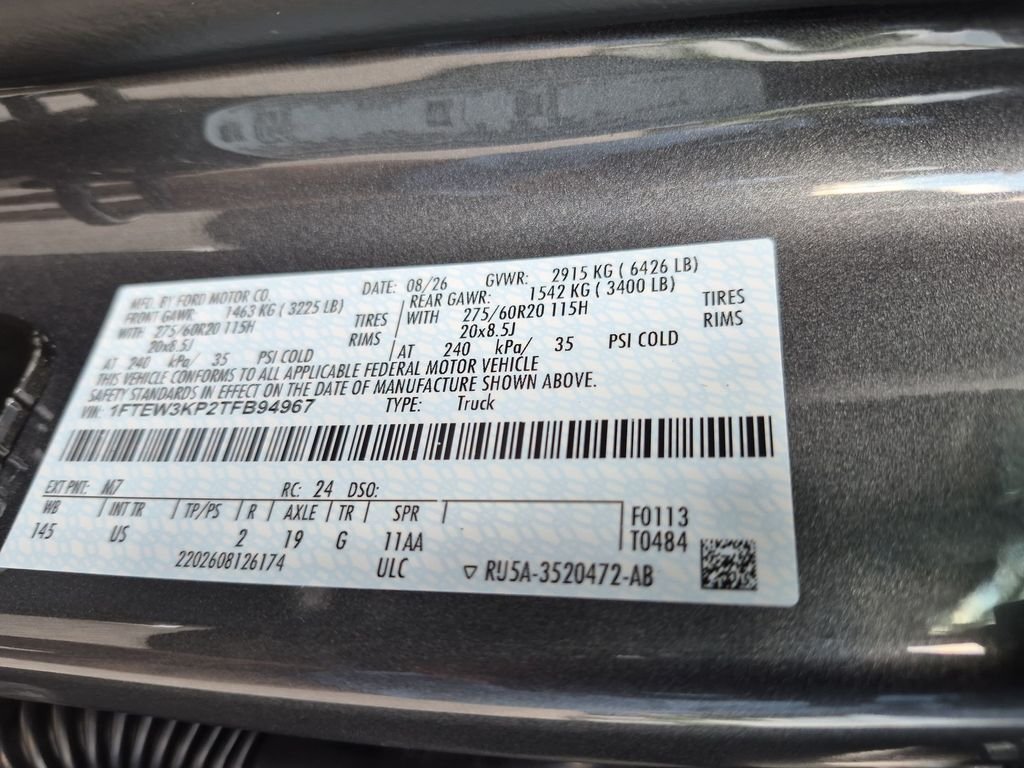 New 2026 Carbonized Gray Metallic Ford XLT image 31