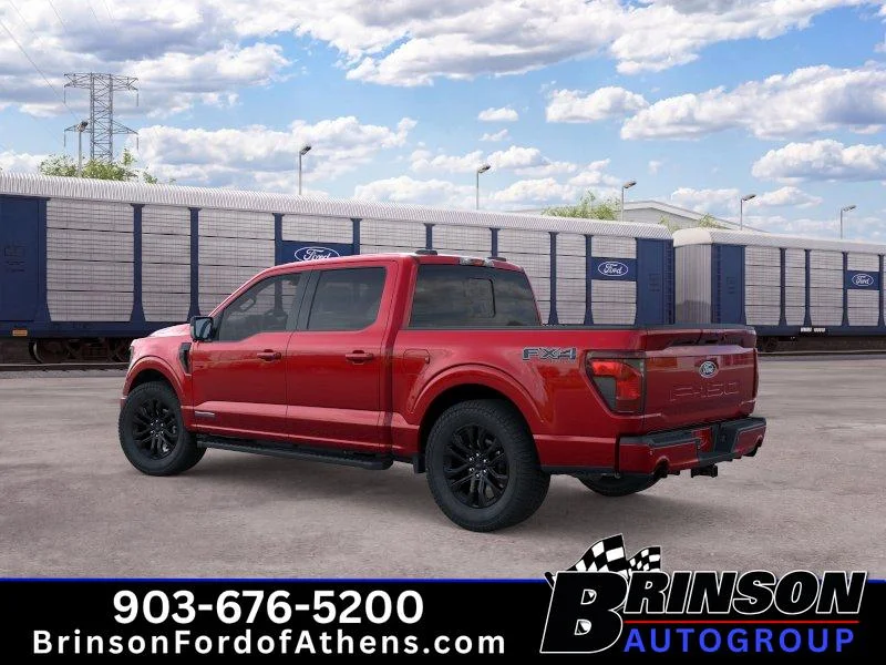 New 2026 Ruby Red Metallic Tinted Clearcoat Ford XLT image 4