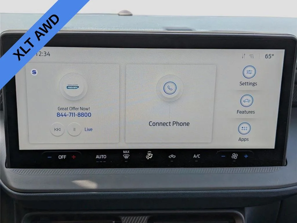 Used 2025 Shadow Black Ford XLT image 21
