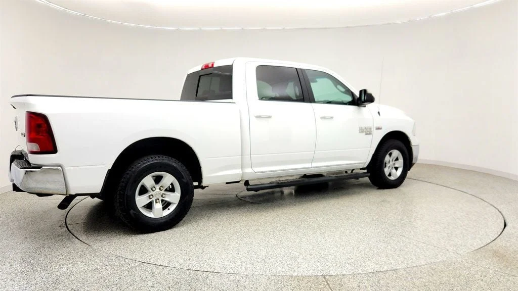 Used 2019 Bright White Clearcoat Ram SLT 4x4 Crew Cab 5
