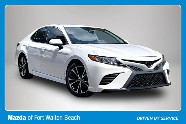 Used 2019 White Toyota SE image 1