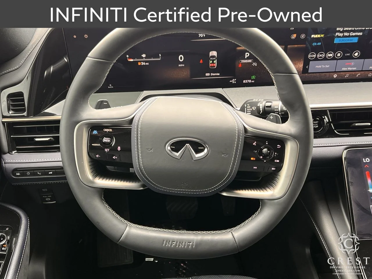 Certified Used 2026 Radiant White INFINITI SPORT image 14