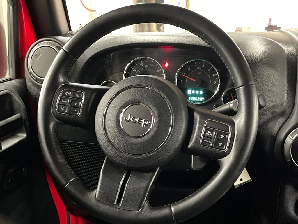 Used 2018 Red Jeep Unlimited Sport image 20