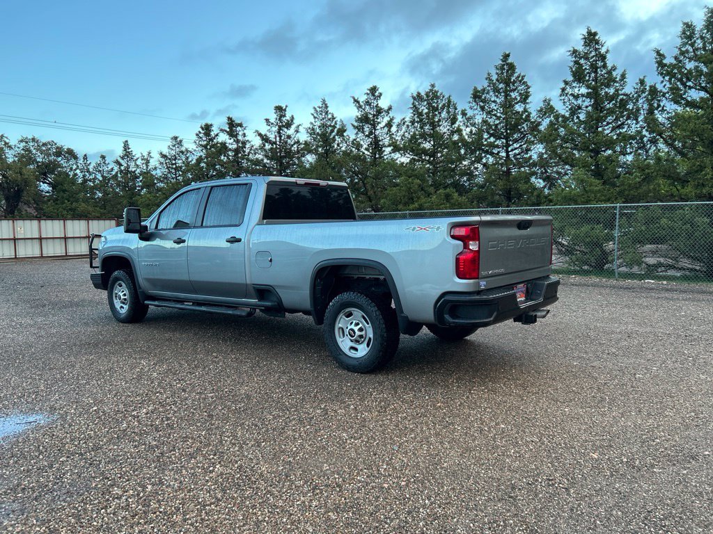 Used 2024 Sterling Gray Metallic Chevrolet Work Truck image 4