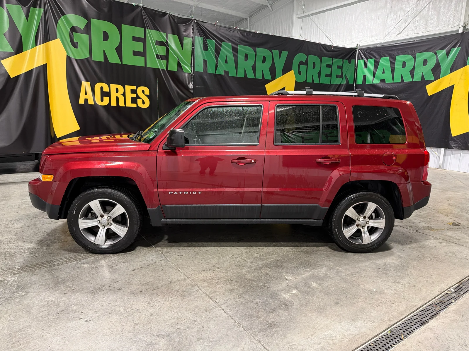 Used 2017 Deep Cherry Red Crystal Pearlcoat Jeep High Altitude image 3