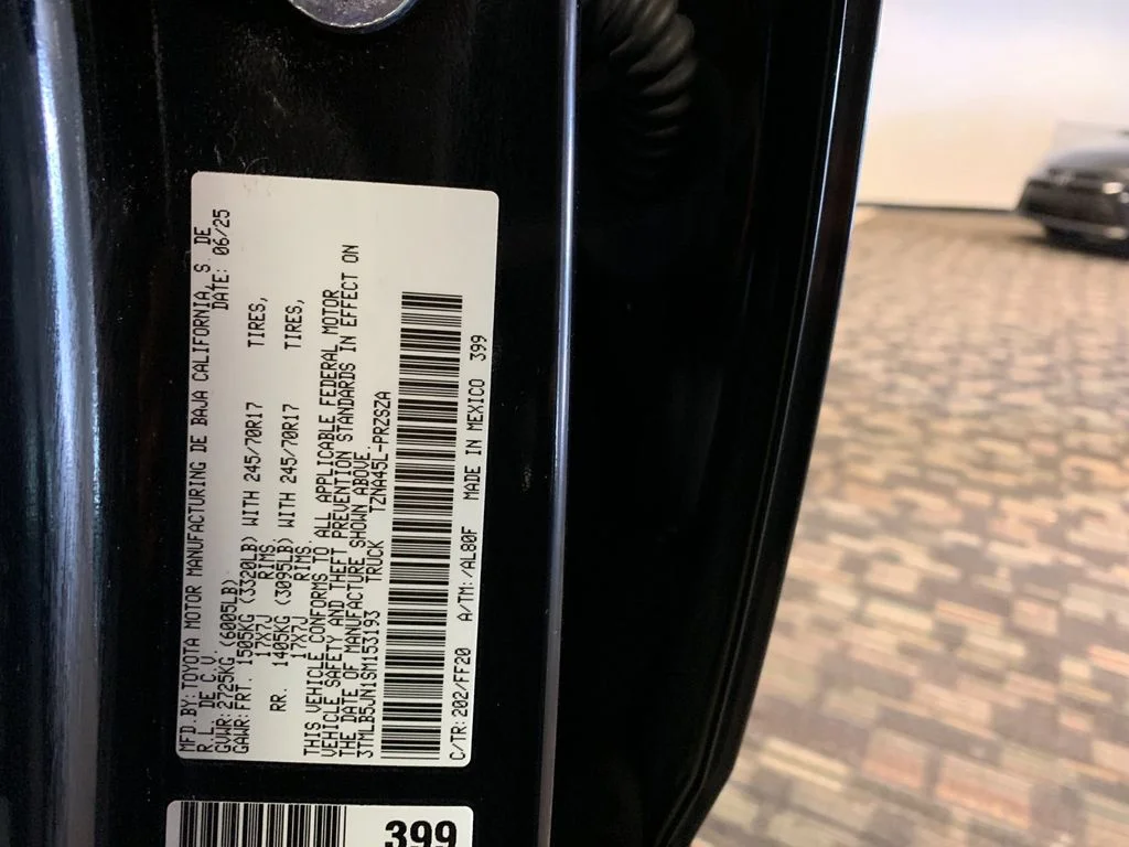 Used 2025 Black Toyota SR5 image 35