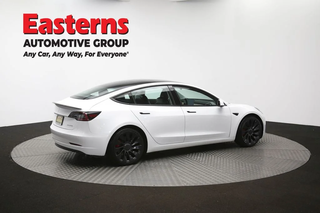 Used 2021 White Tesla Performance image 36