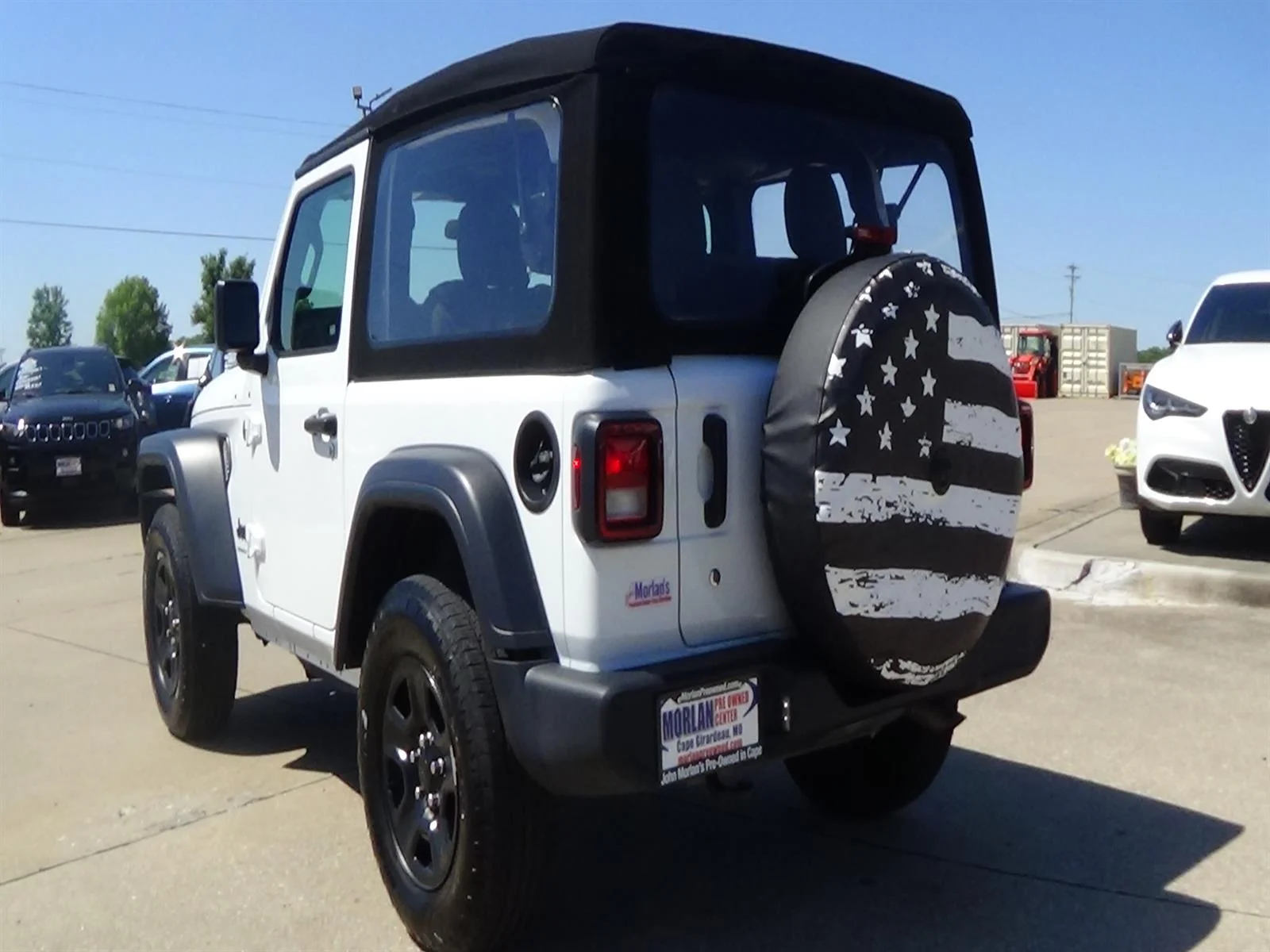 Used 2024 Bright White Clear Coat (pw7) Jeep Sport image 8
