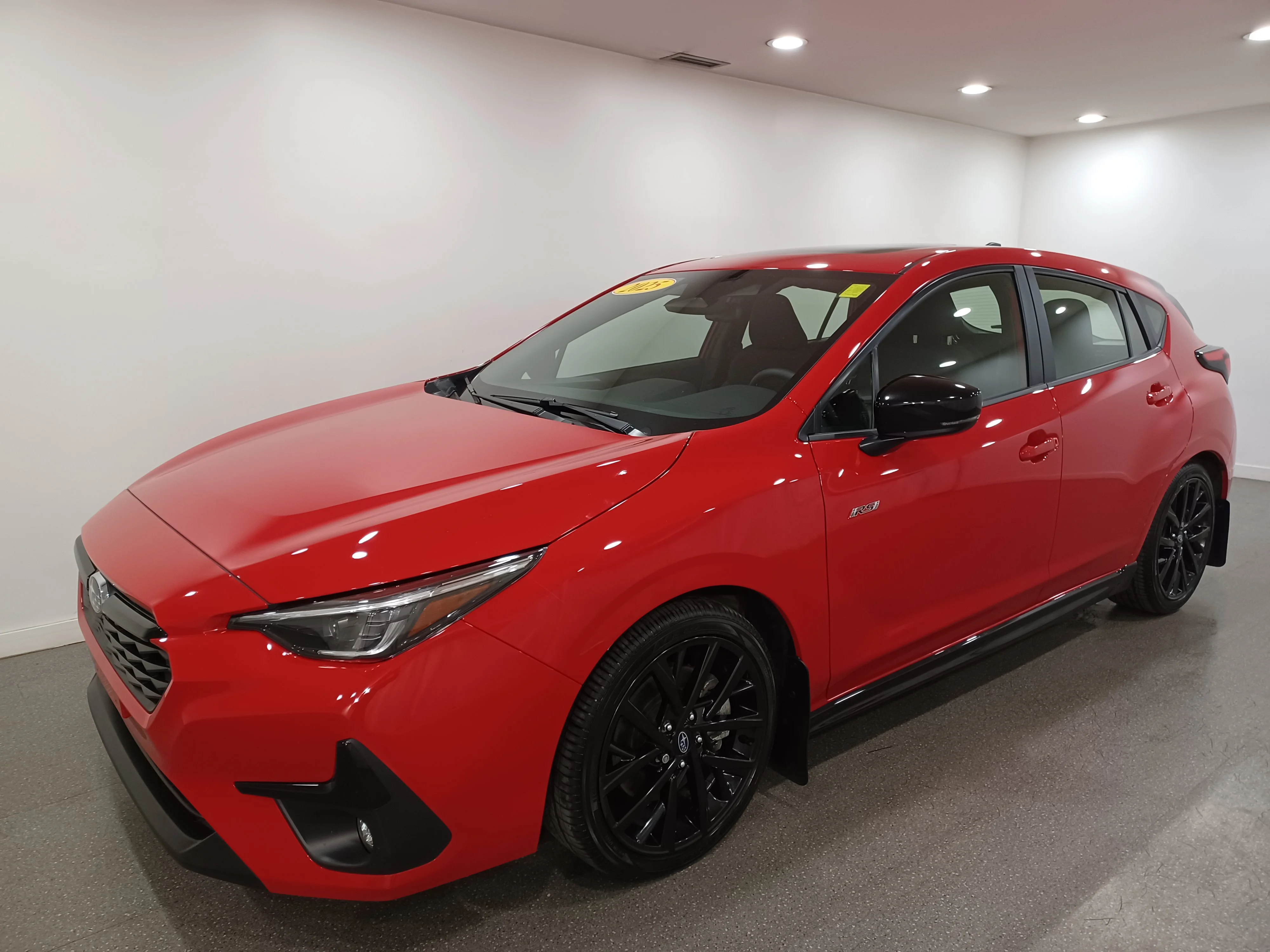 Certified Used 2025 Pure Red Subaru RS 2.5 AWD*Pure Red | Adaptive Cruise | Htd Seats | Sunroof | Htd Wheel | Harman/Kardon | Lane Keep image 2