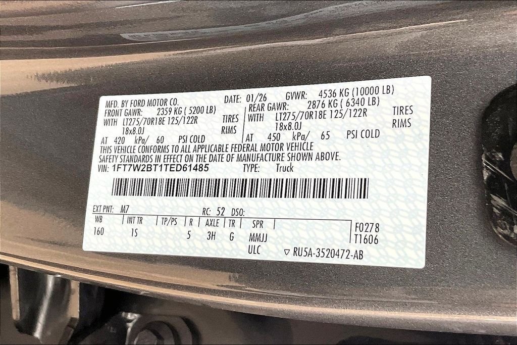 New 2026 Ford Super Duty F-250 XL 4D Crew Cab